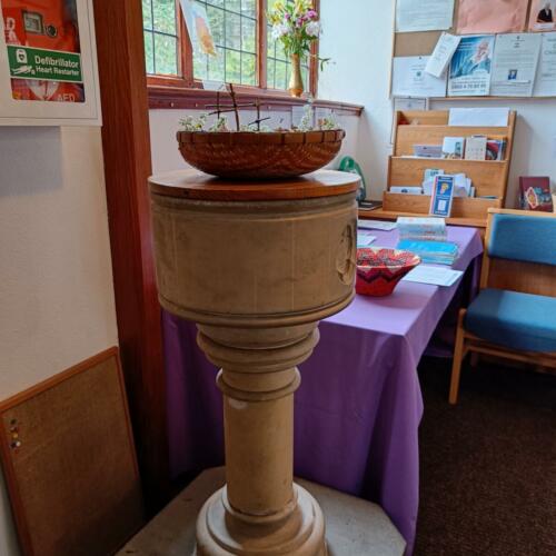 Trinity Church Monifieth - Baptismal Font